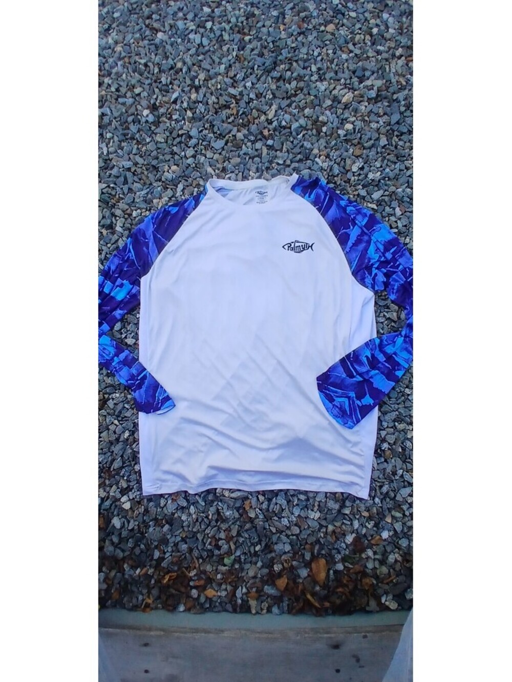 Palmyth Long Sleeve Fishing Shirt UPF 50+ Quick Dry Sz 3XL.